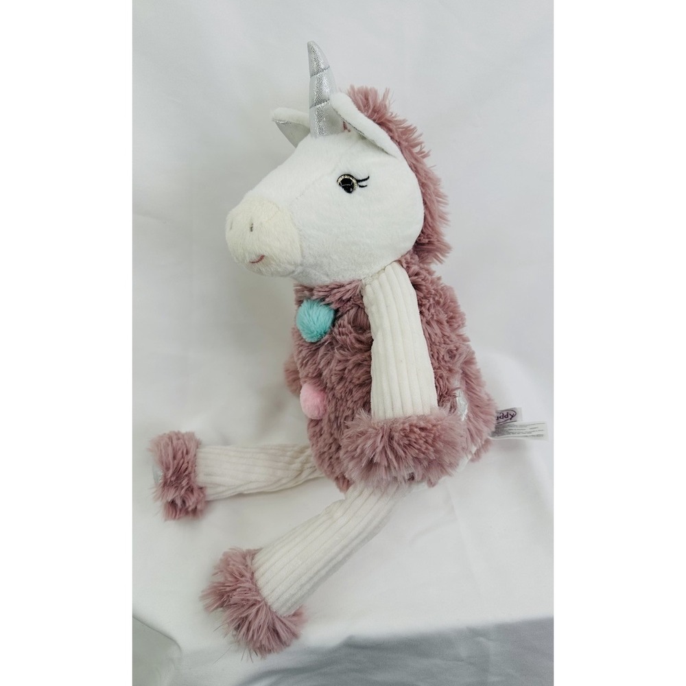 Scentsy Buddy Plush‎ Dazzle Unicorn White Pink 18" Stuffed Animal No Scent Pack